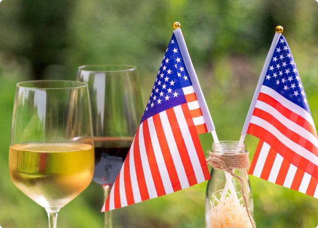 Recommended wines to drink on independence day