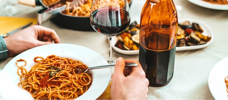 Italian food and wine pairings