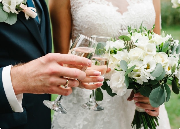 Recommended wines for wedding receptions