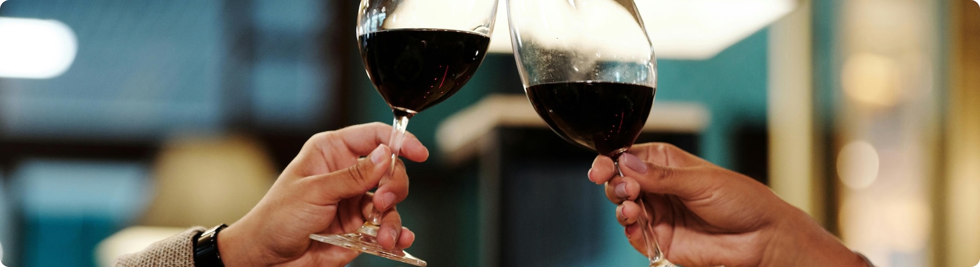 How to hold a wine glass