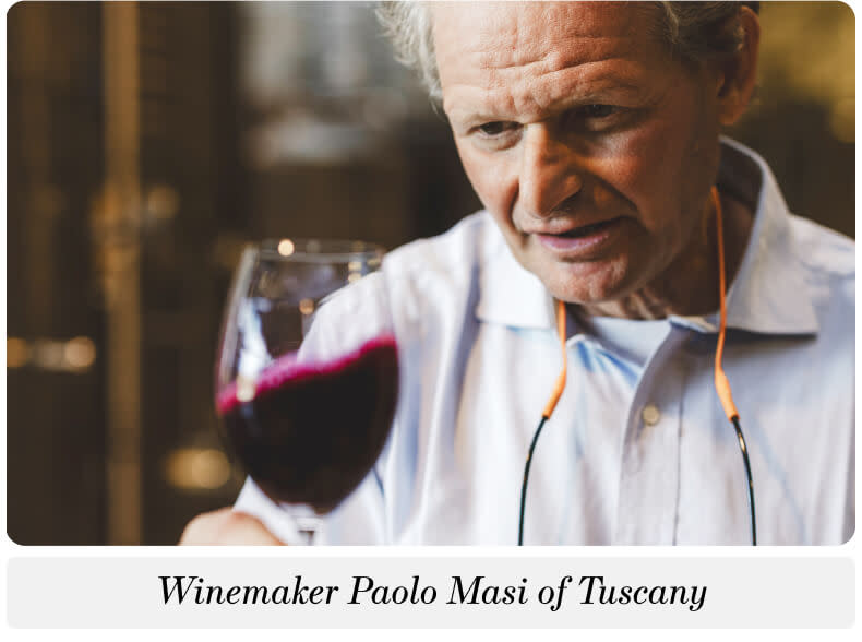 Winemaker Paolo Masi of Tuscany