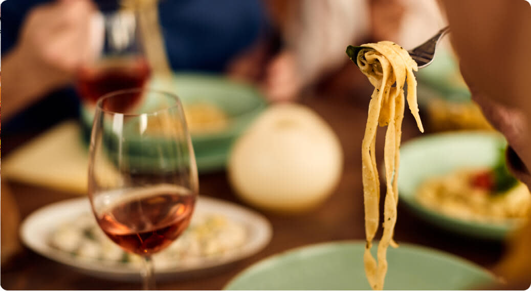 Pasta and wine pairings