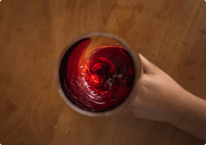Bonus tip: how to properly swirl your wine glass
