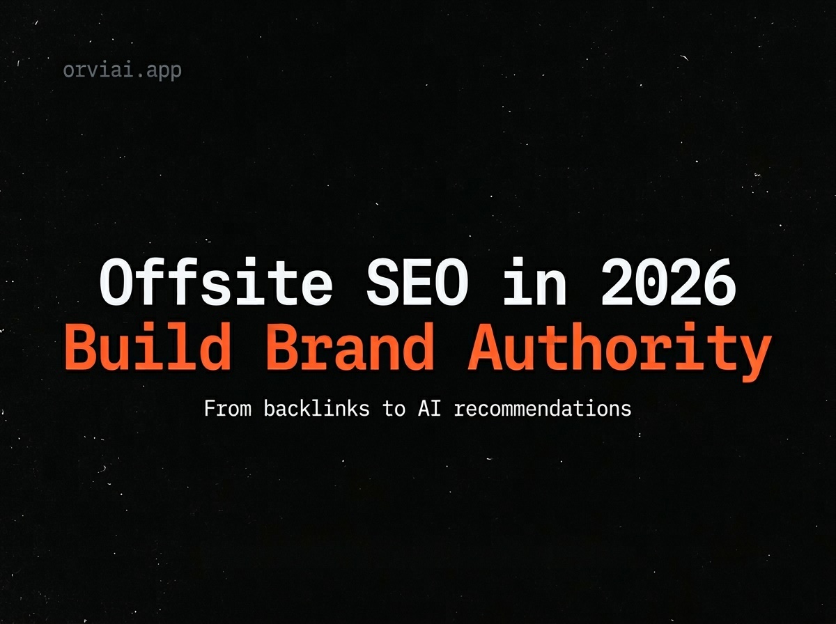 Offsite SEO in 2026: Backlinks Aren’t Enough Anymore