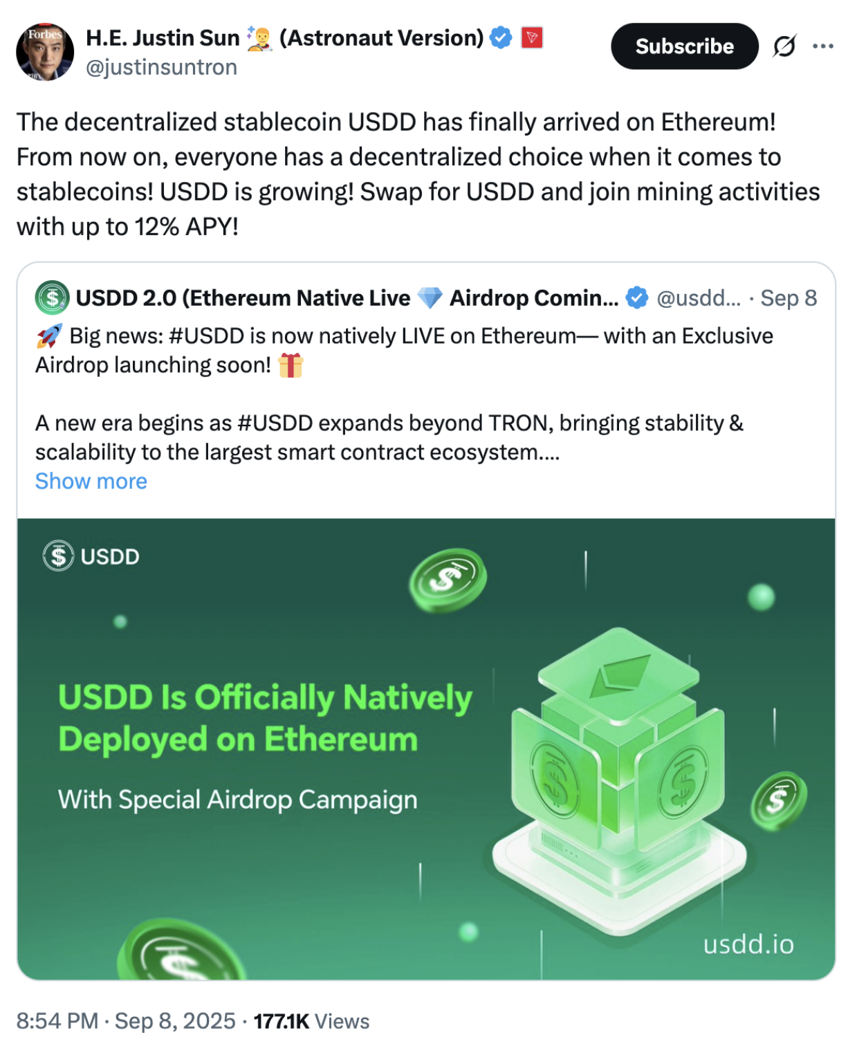 TRON: Redefining The Global Settlement Layer | Presto Research