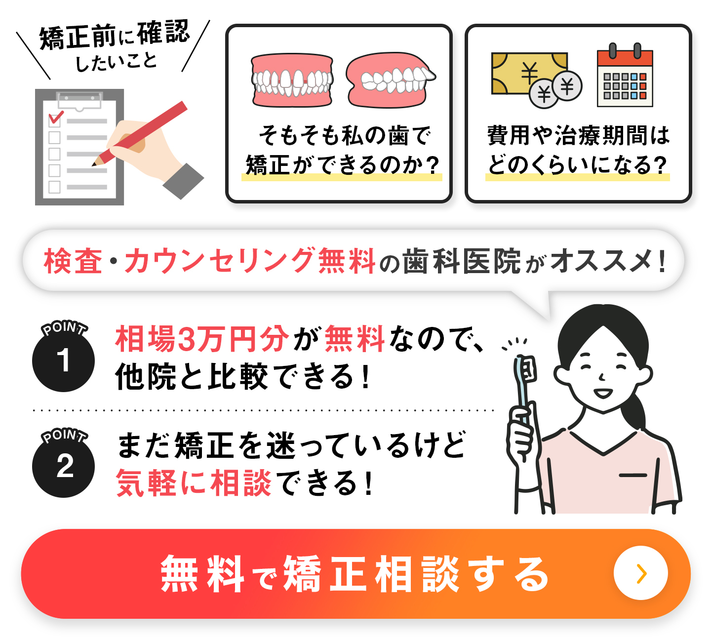 インビザライン 失敗 CTA