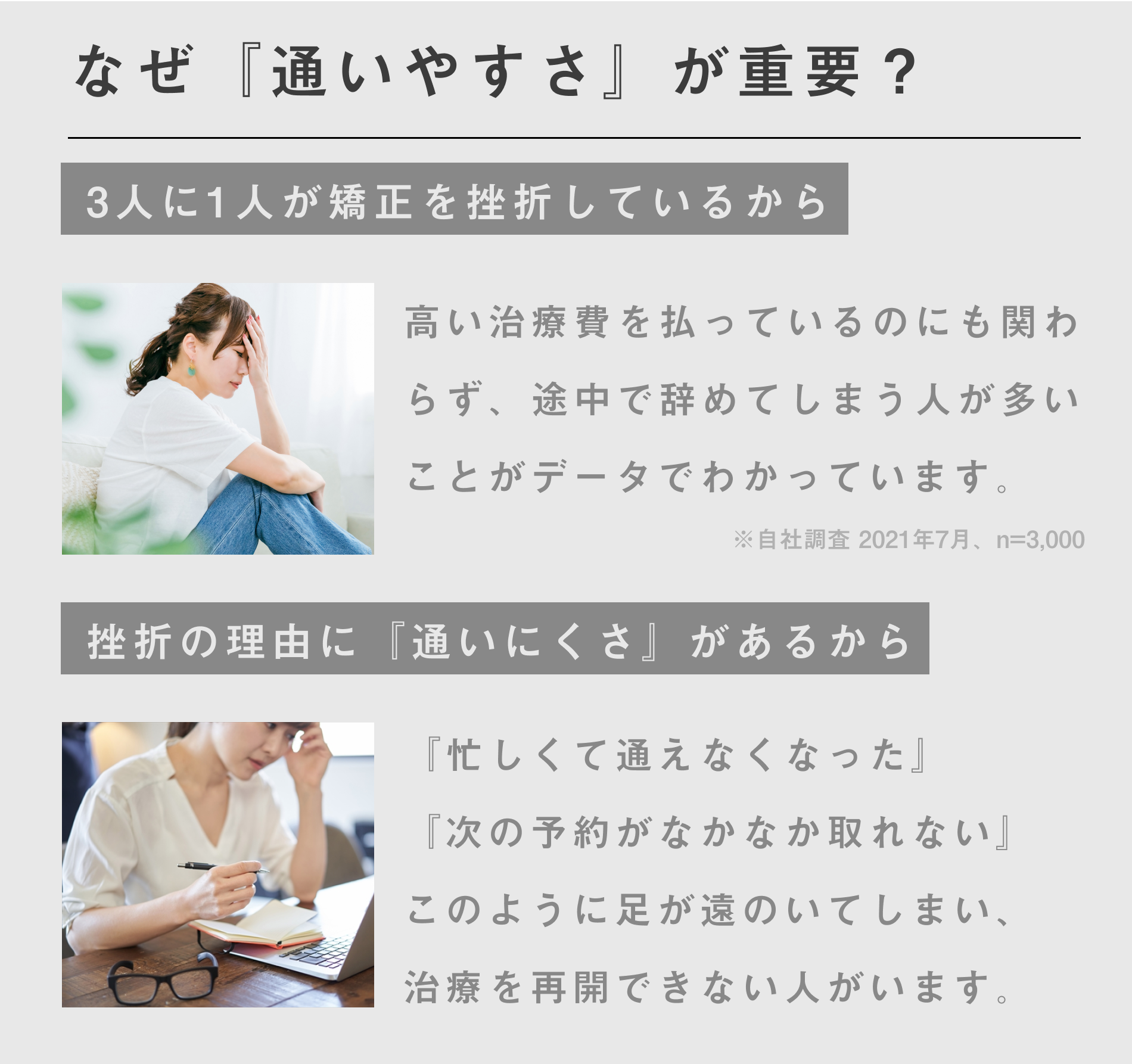 歯科矯正はなぜ通いやすさが重要？