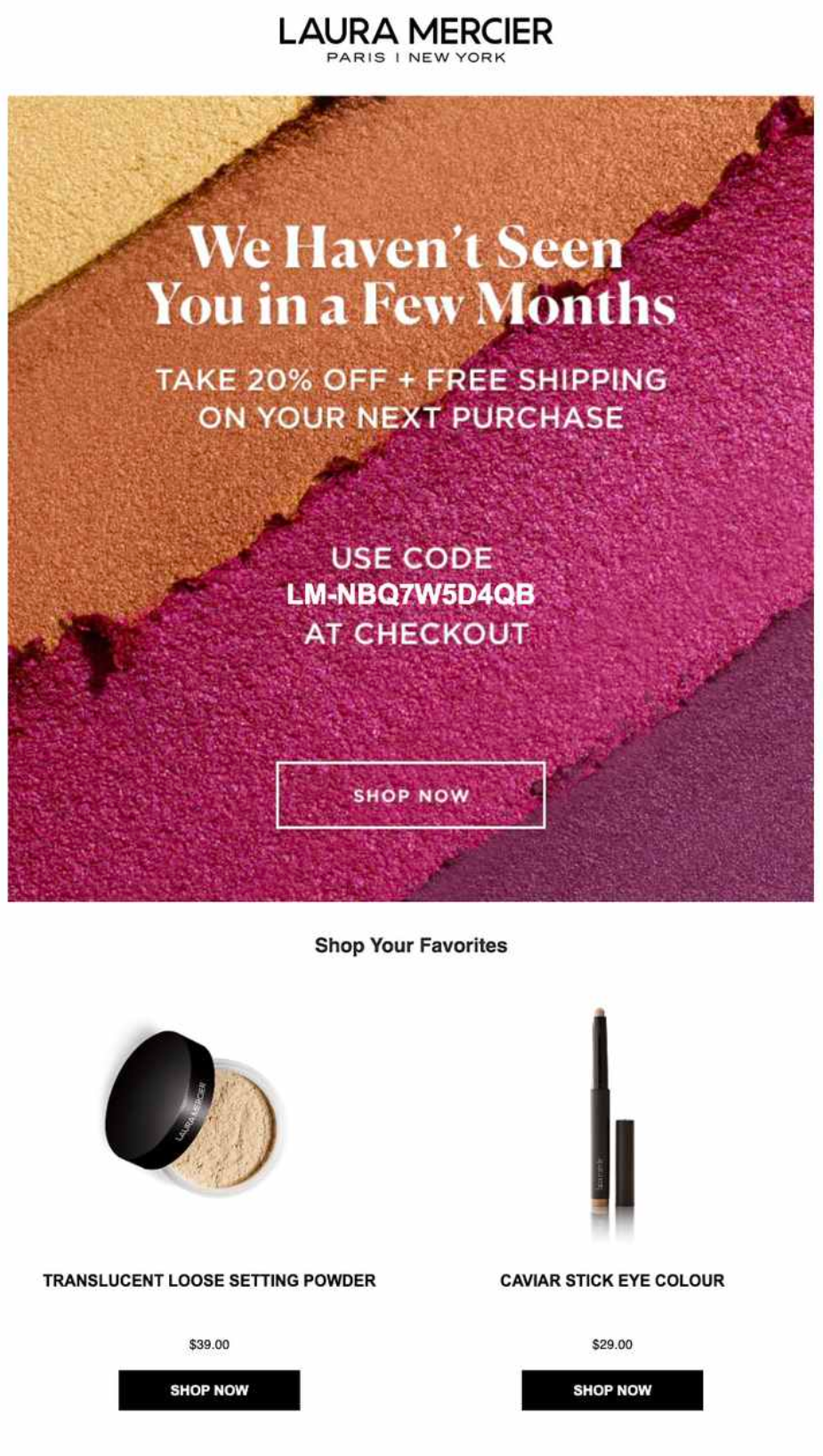 Laura Mercier email