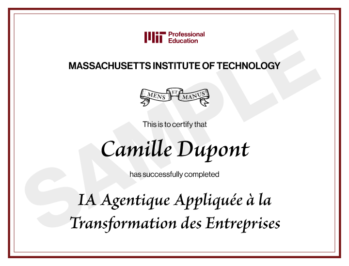Certificat