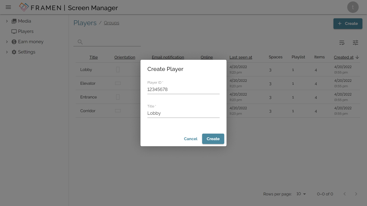 How to connect screens