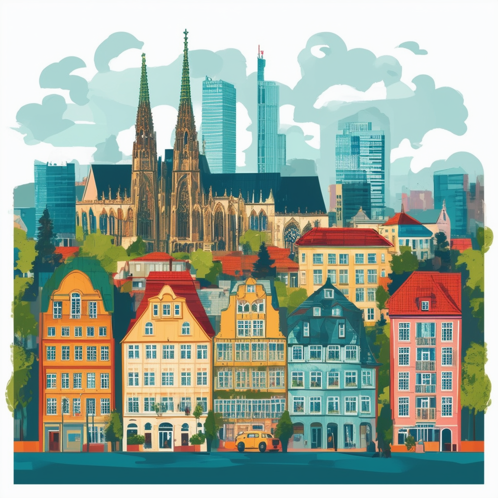 Affordable housing options in Frankfurt Germany: seasonal offers  discounts highlighting various neighborhoods like Innenstadt Bockenheim Westend Bornheim featuring hex colors ec6707 1398f8 595857 a6a7a8 ffffff.