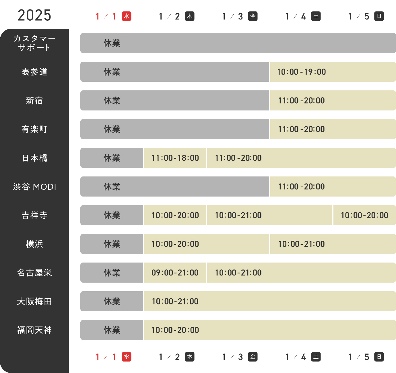 2024_2025_年末年始営業スケジュール_1月