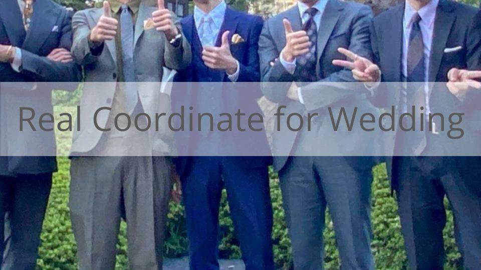 店舗スタッフの結婚式リアルコーディネート Vol 5 最終回 Fabric Tokyo 福岡天神ソラリアプラザ オーダースーツのfabric Tokyo