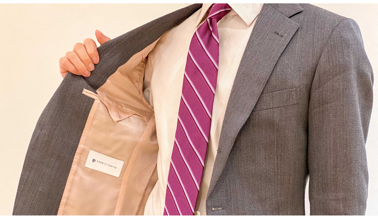 オーダースーツ Fabric Tokyo新宿 あなたにぴったりなスーツ裏地の選び方とは オーダースーツのfabric Tokyo