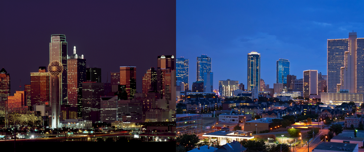 Dallas Fort Worth Skylines