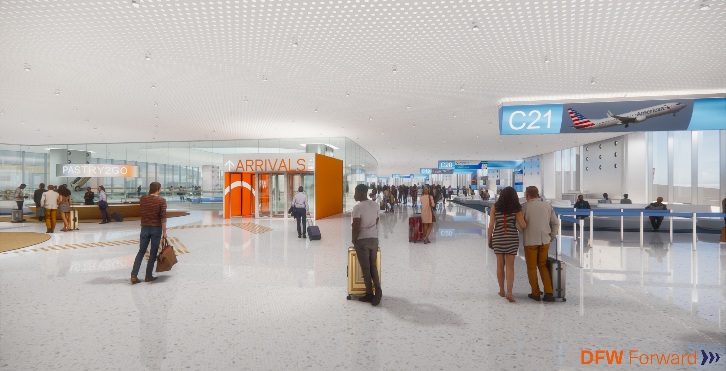 Jsx Dfw Terminal DFW Airport Announces Start of Transformational Work on $9 Billion ...