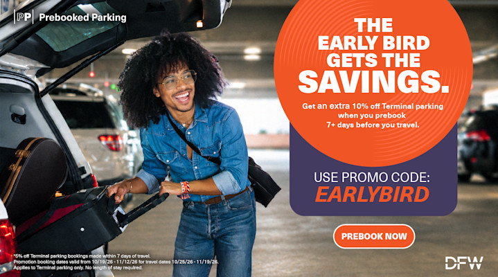 Save by booking ahead with Prebooked Parking.