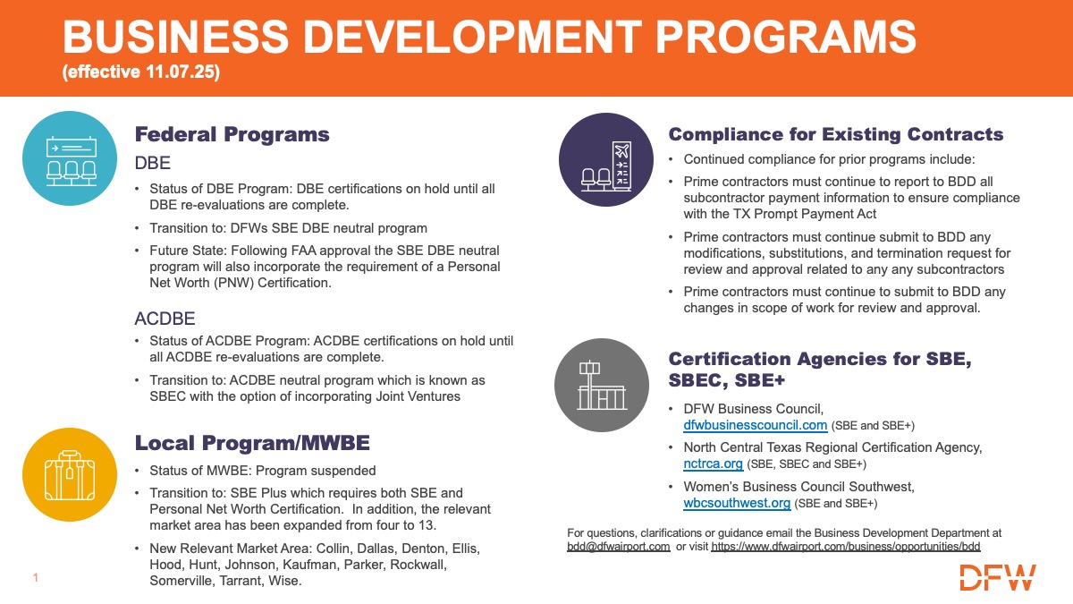 Business Development Programs One Pager Revised 11.21.25 v2- REV TL