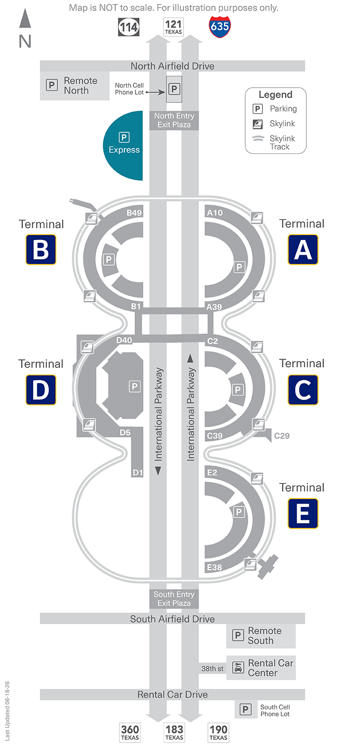 2026 Parking Map Express