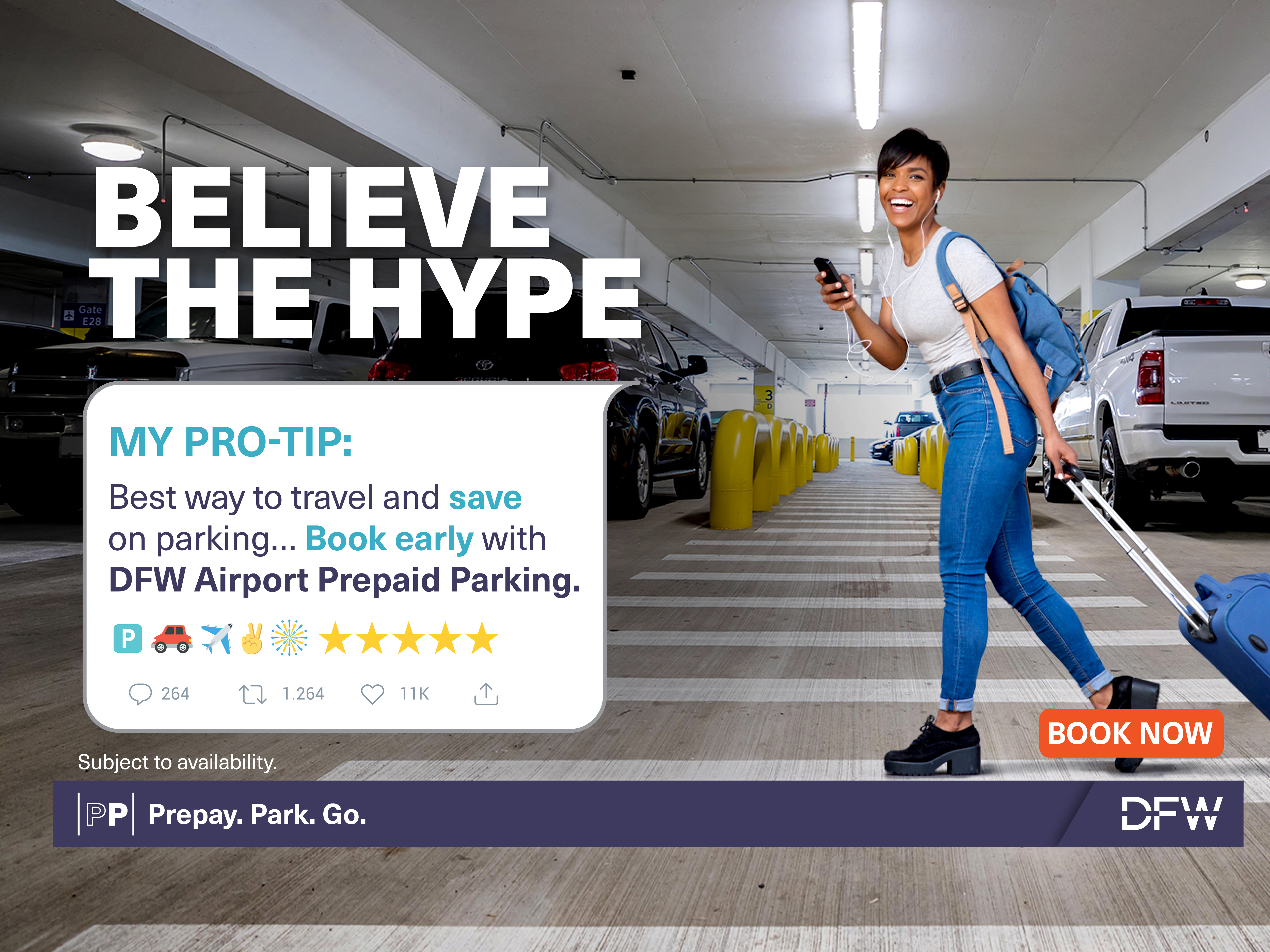 DFW International Airport Parking   DFW18270 PPO Sept Promo Influencer 1200x900 