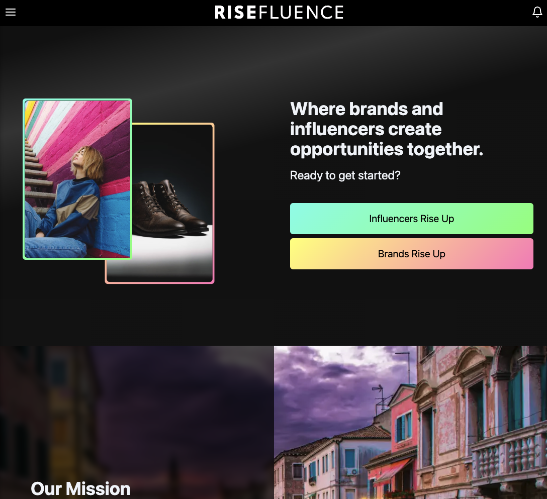 Risefluence App