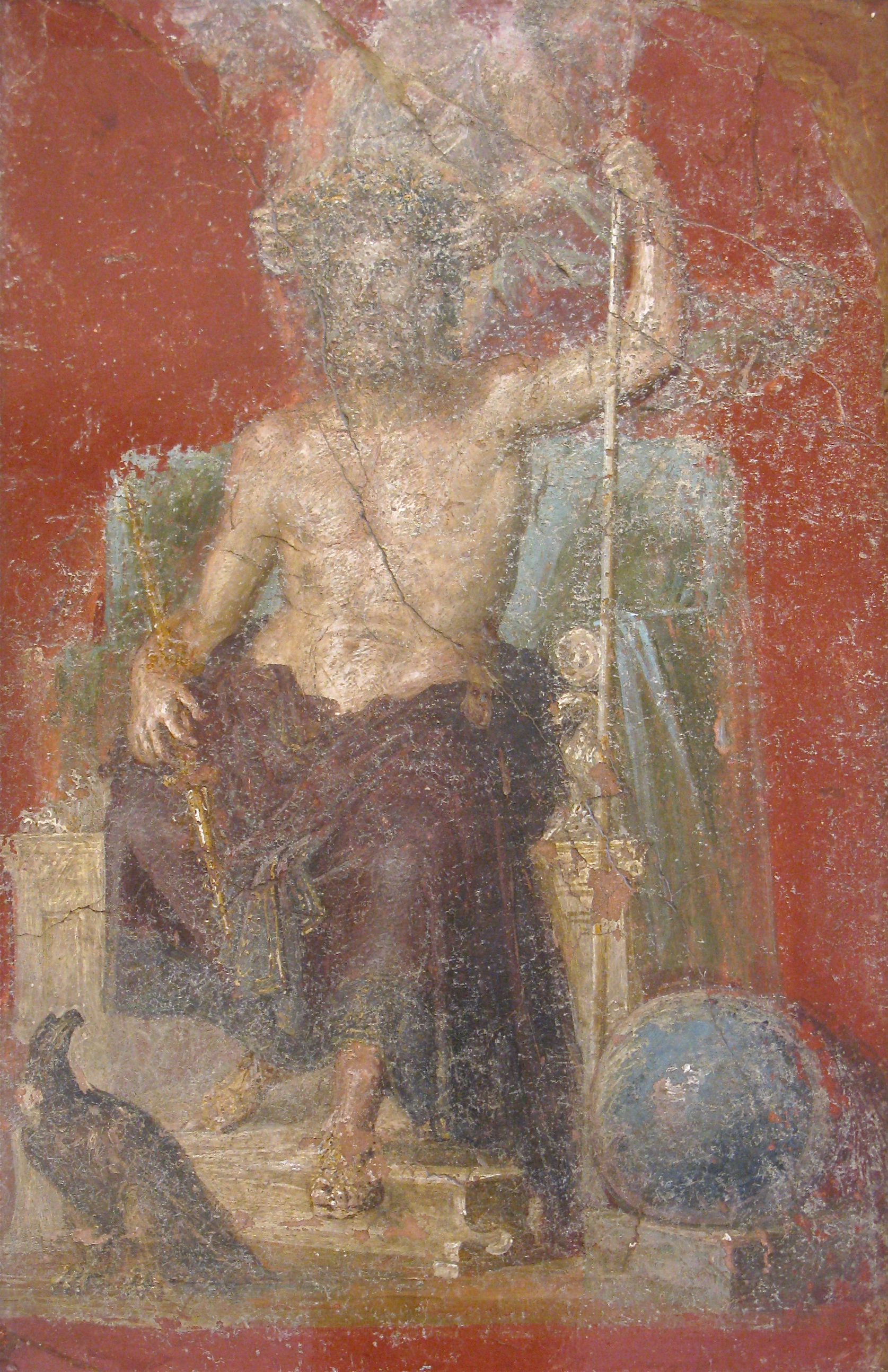 jupiter roman god painting