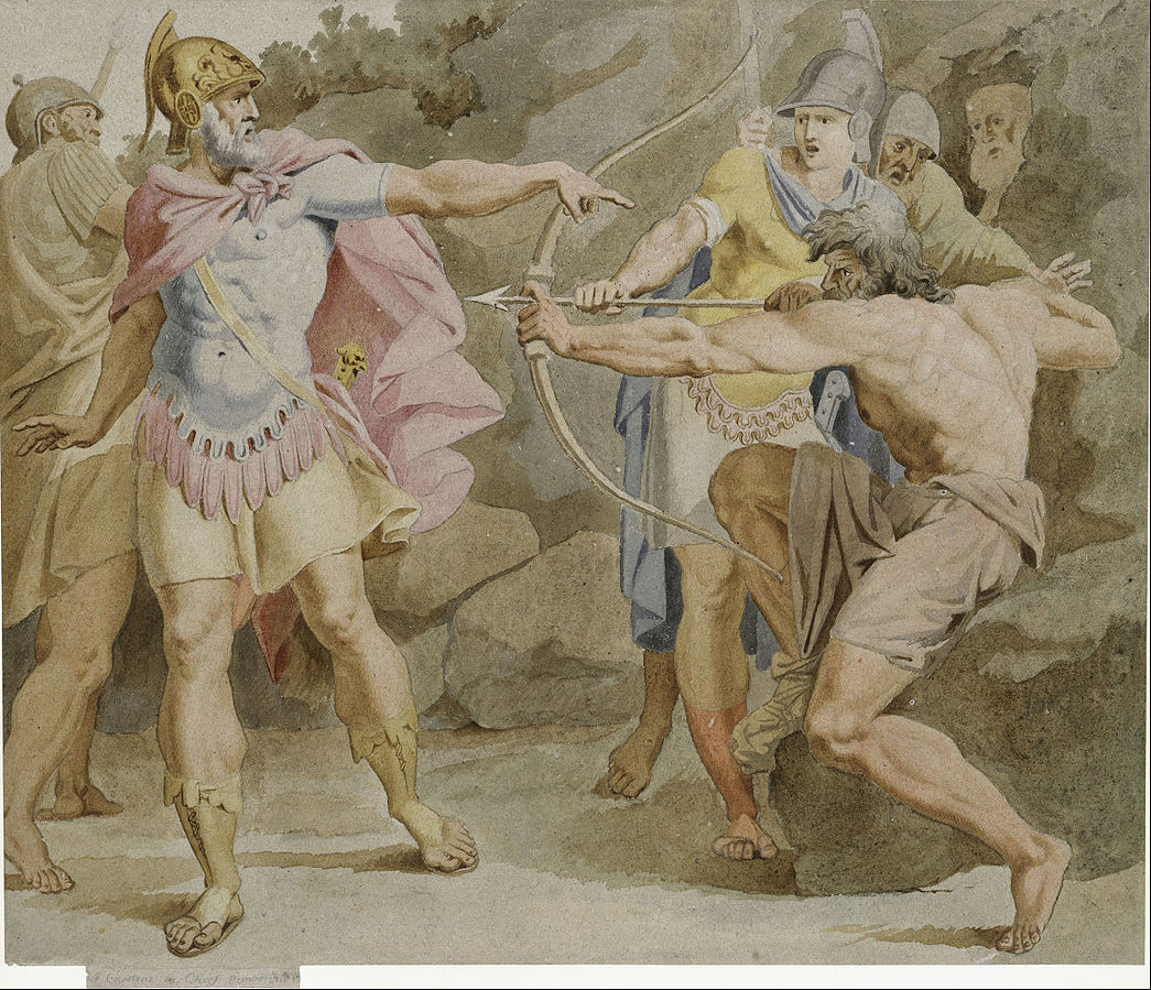 which offers the best comparison of achilles and odysseus
