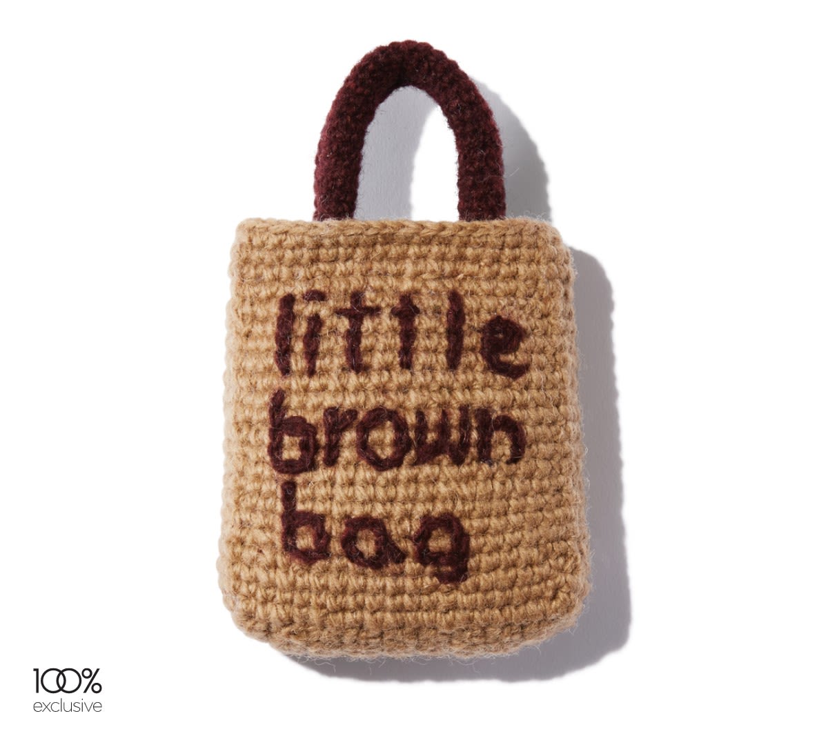 WARE OF THE DOG LITTLE BROWN BAG TOY