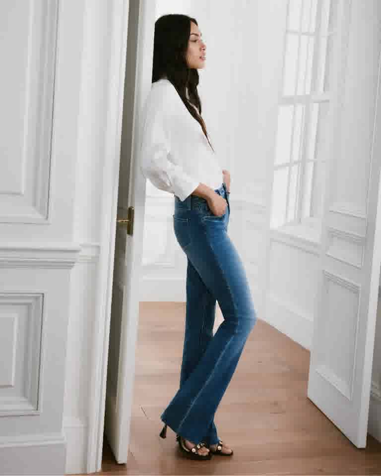 L'Agence Selma High Rise Sleek Baby Boot