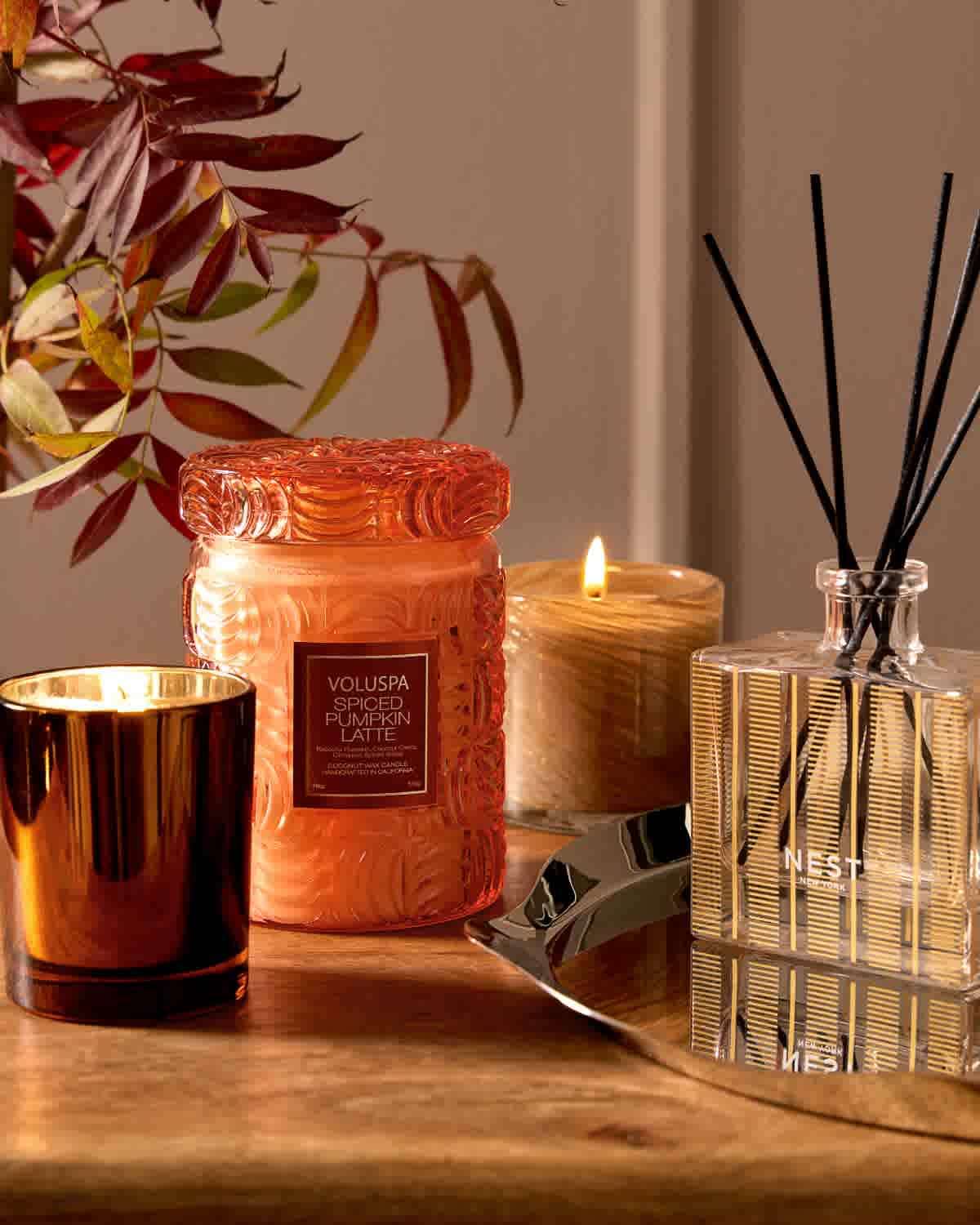 Le Creuset Fall décor