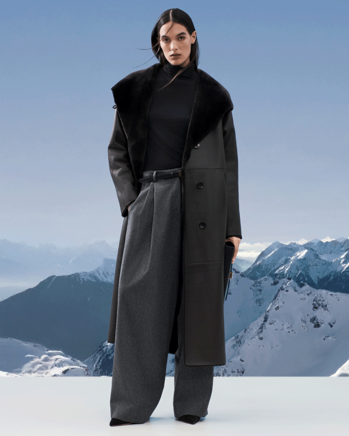 Faux-Fur & Leather Coats