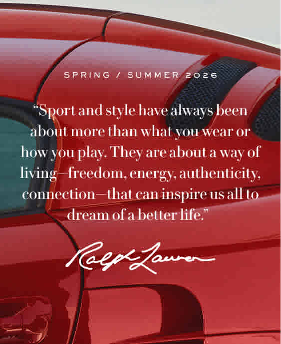 Sport and style have always been about more than what you wear or how you play.