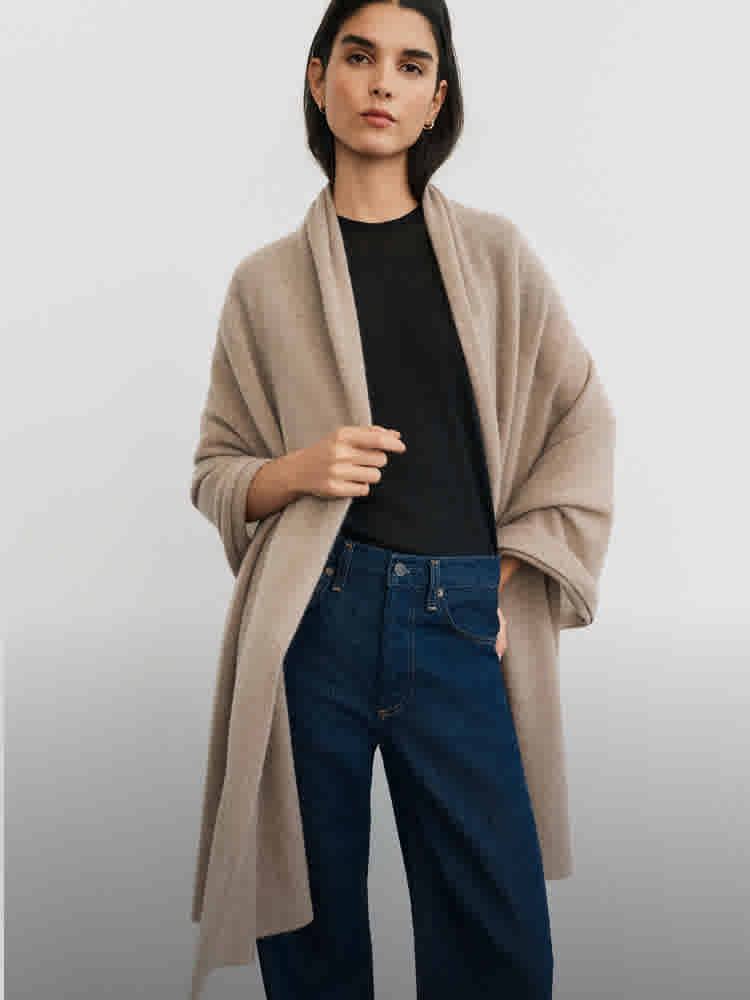 Cashmere Travel Wrap