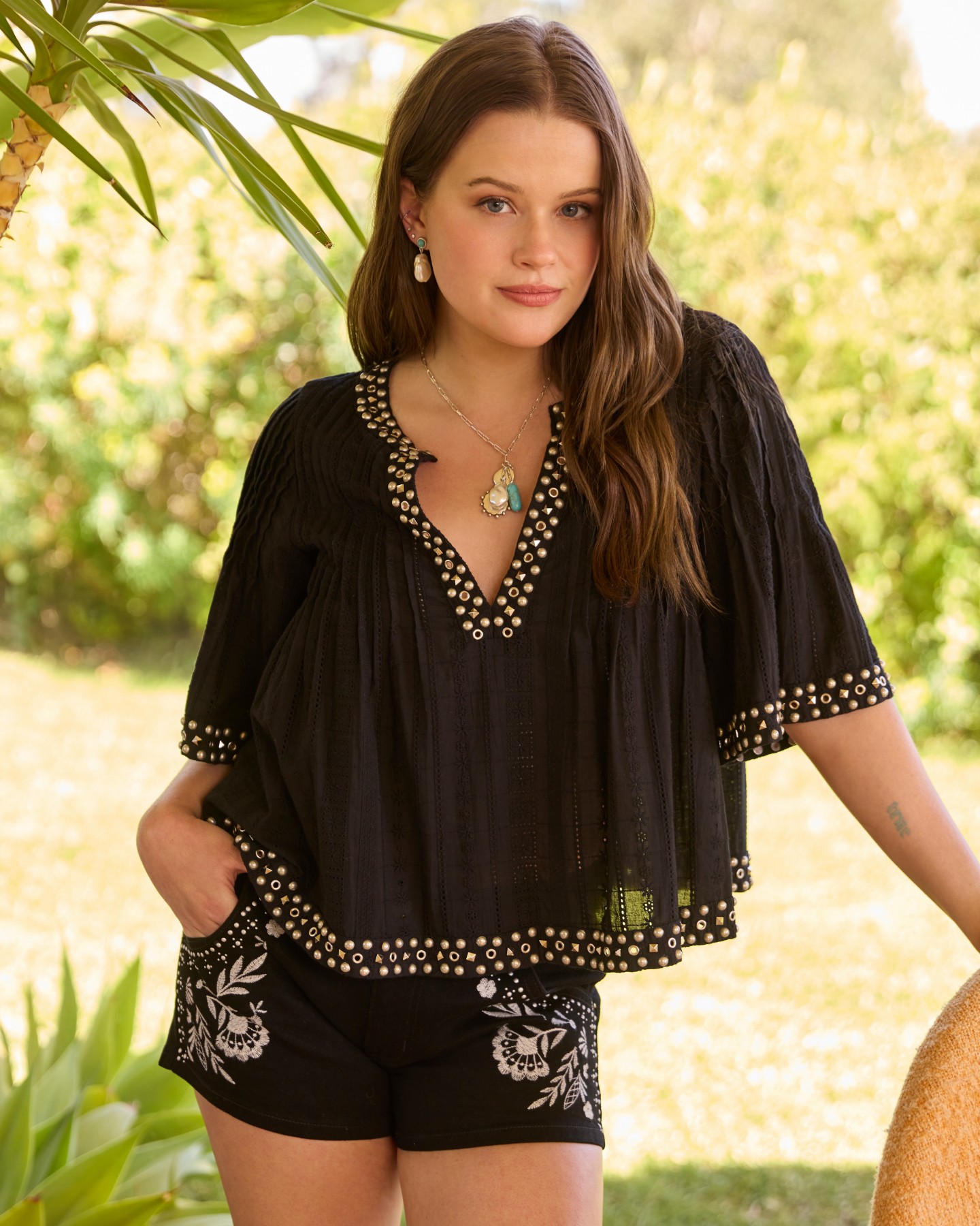 Ava Philippe x AQUA | Bloomingdale's