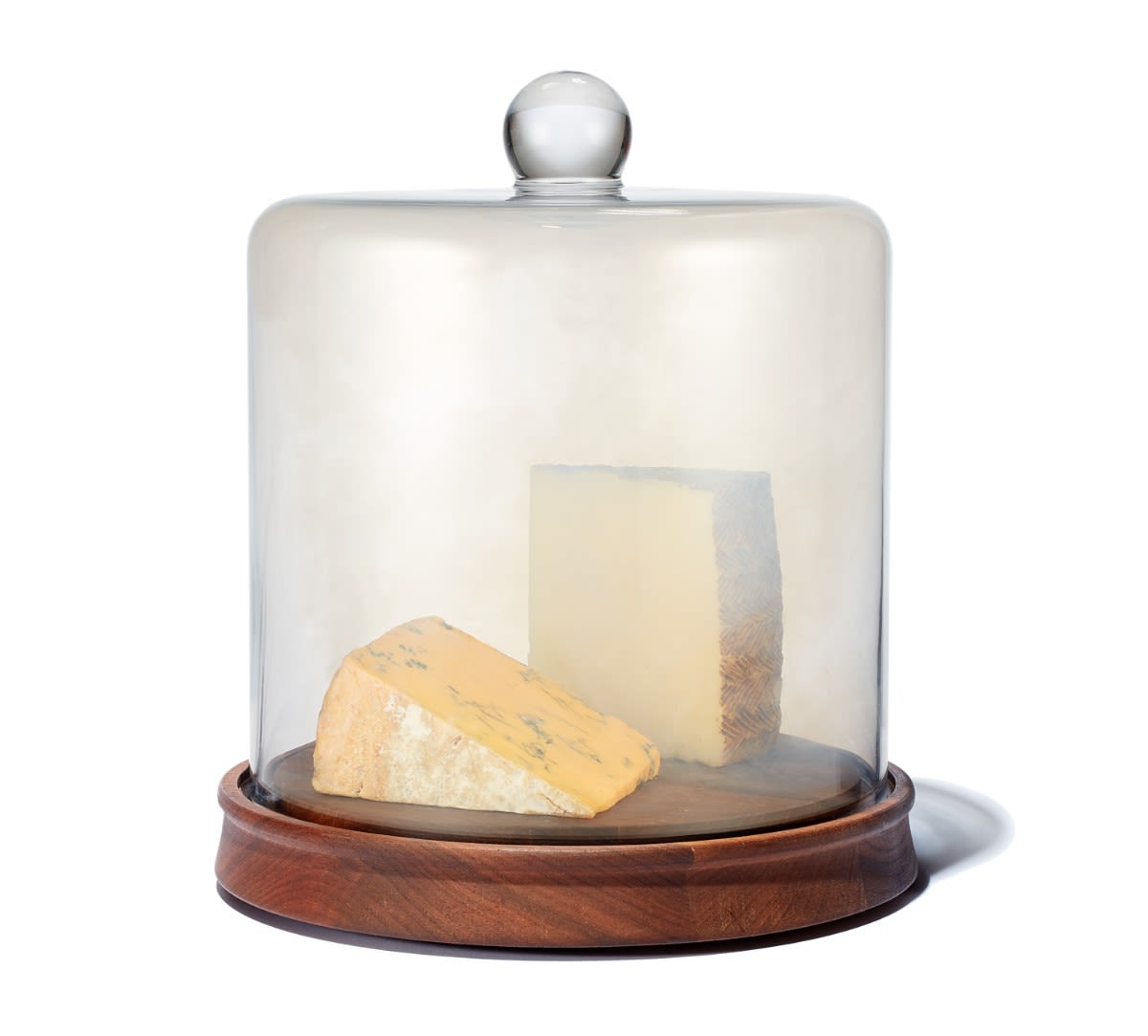 CRAFTHOUSE BY FORTESSA GLASS SMOKE CLOCHE WITH SMOKER & CHIPS