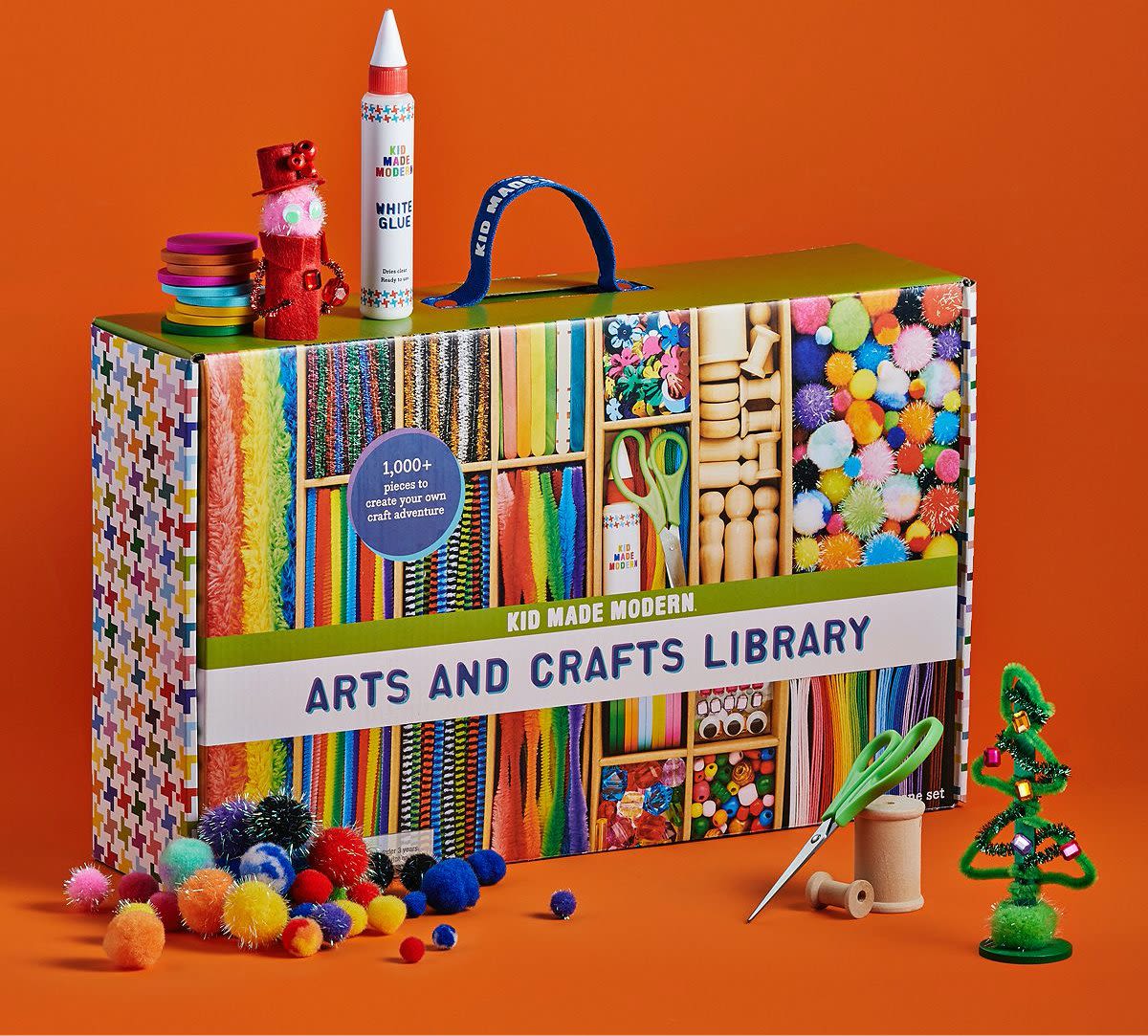KID MADE MODERN ARTS AND CRAFTS LIBRARY, AGES 8+