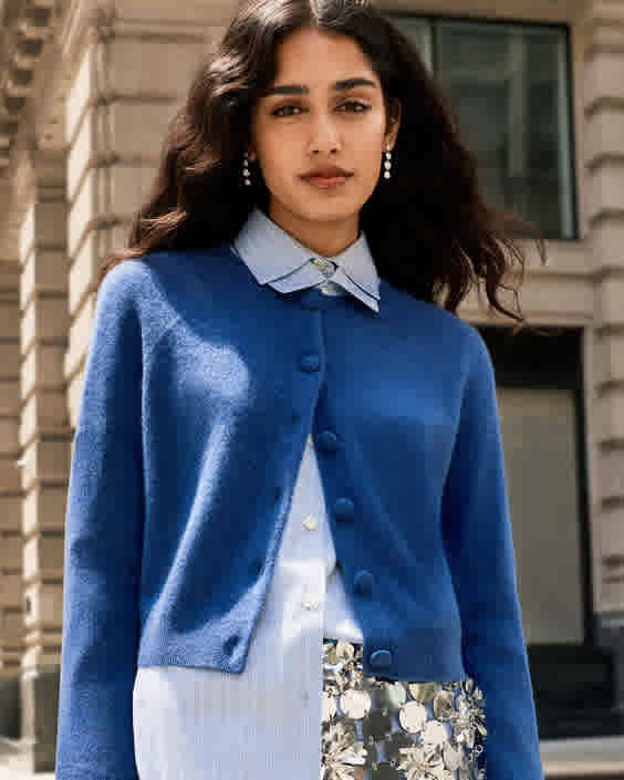 Cardigan Cashmere Sweater