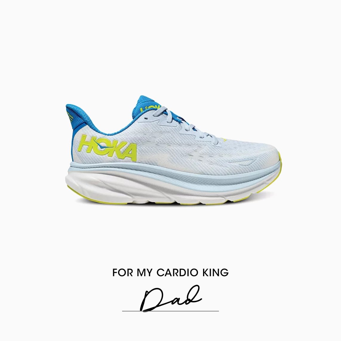 HOKA Men’s Clifton 9 Low Top Running Sneakers