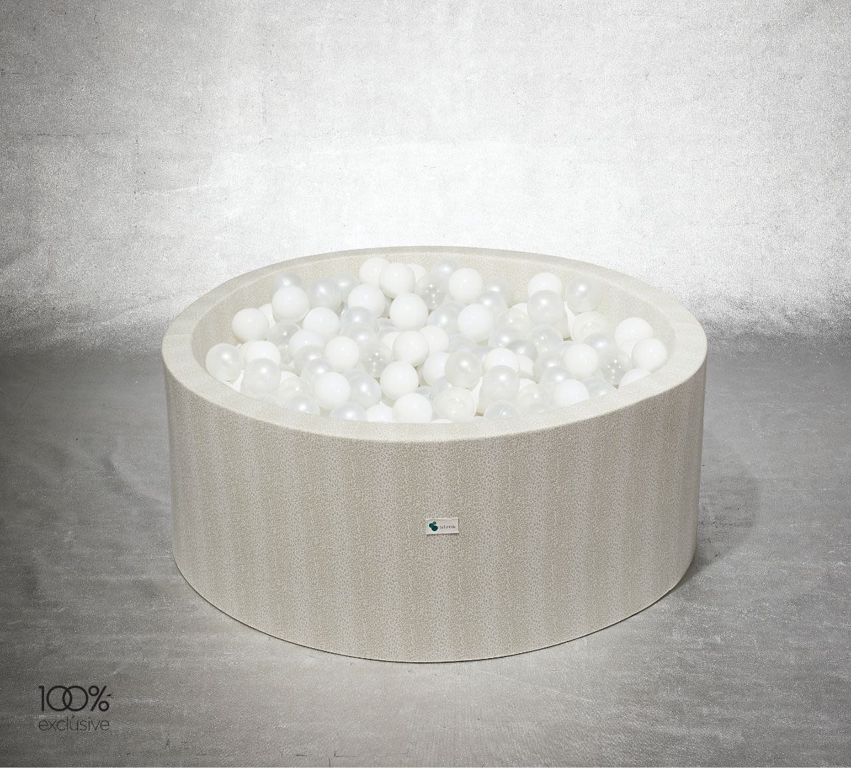 LITTLE BIG PLAYROOM LEOPARD BALL PIT + BALLS BUNDLE, AGES 6 MONTHS+