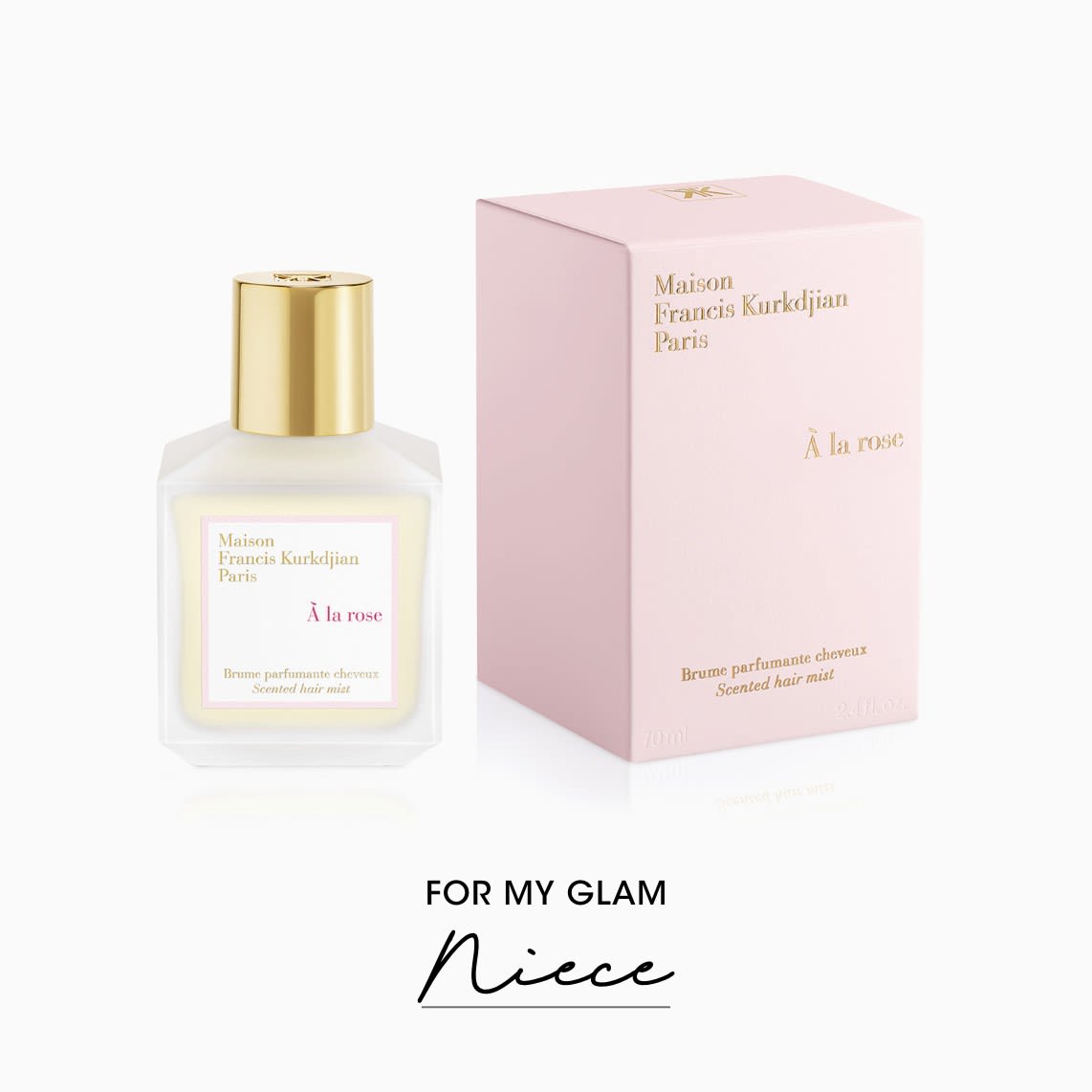 Maison Francis Kurkdjian À la rose Scented Hair Mist