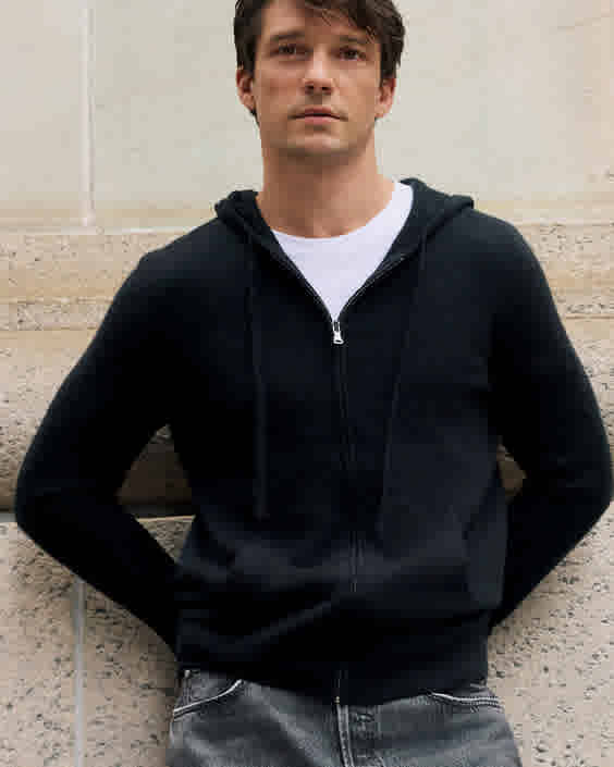 Hoodie Cashmere Sweater