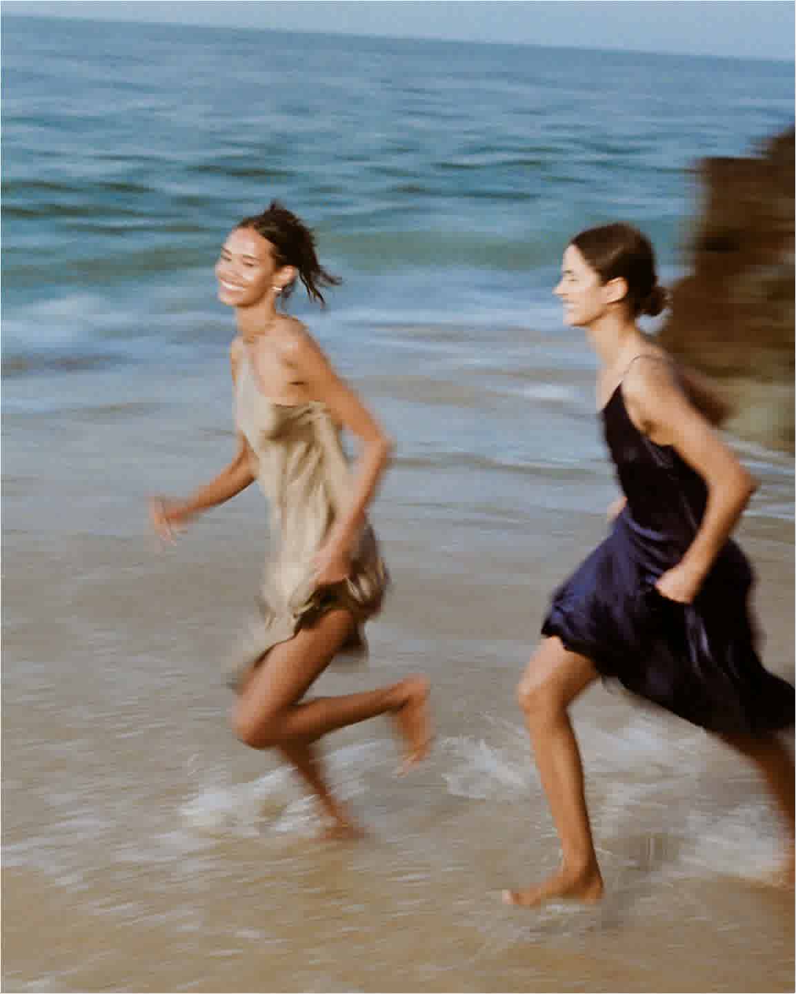Cadence Halter Maxi Dress & Elodie Dress