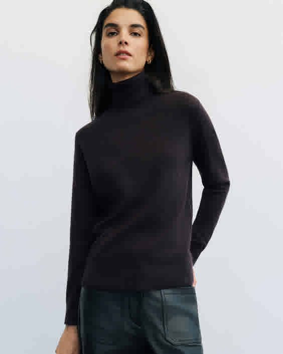 Turtleneck Cashmere Sweater