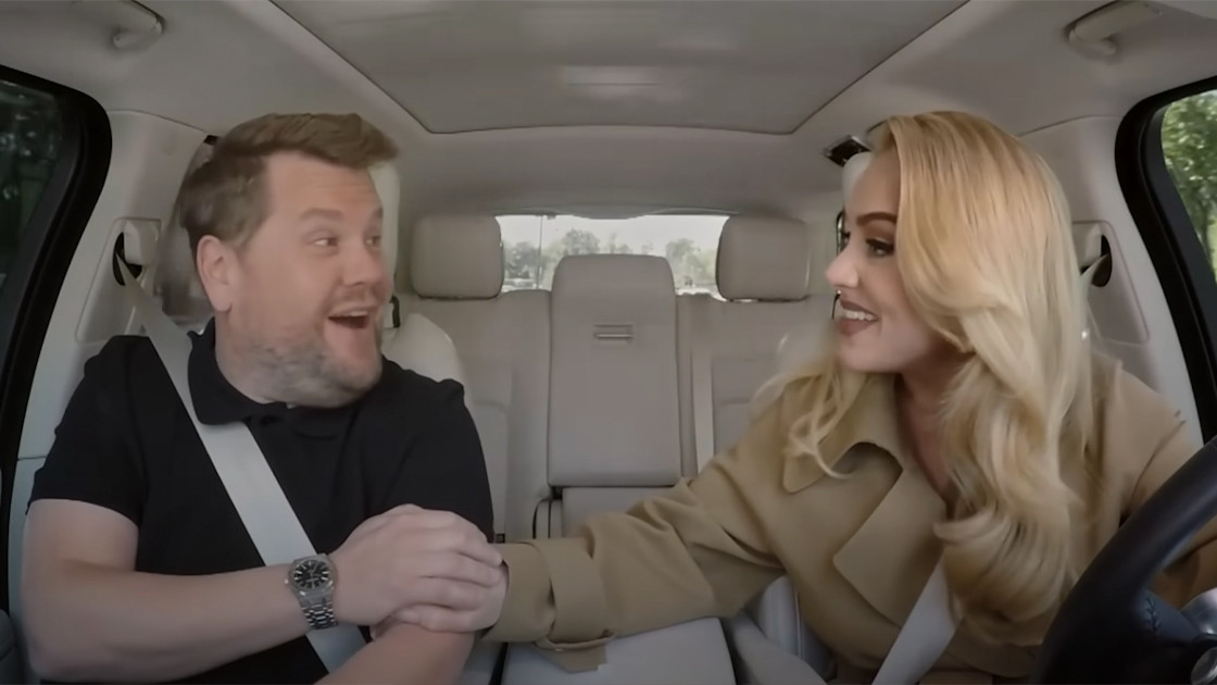 Hóé lief! Adele verrast James Corden met allerlaatste Carpool Karaoke 🥰 ...