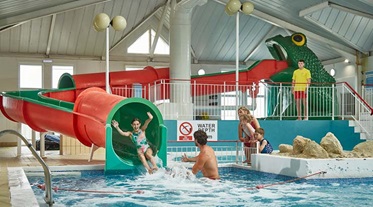 Picture of thorness bay indoor pool near cowes.