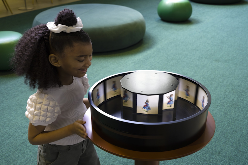 Join museum educators as they showcase pre-cinema objects for visitors of all ages.