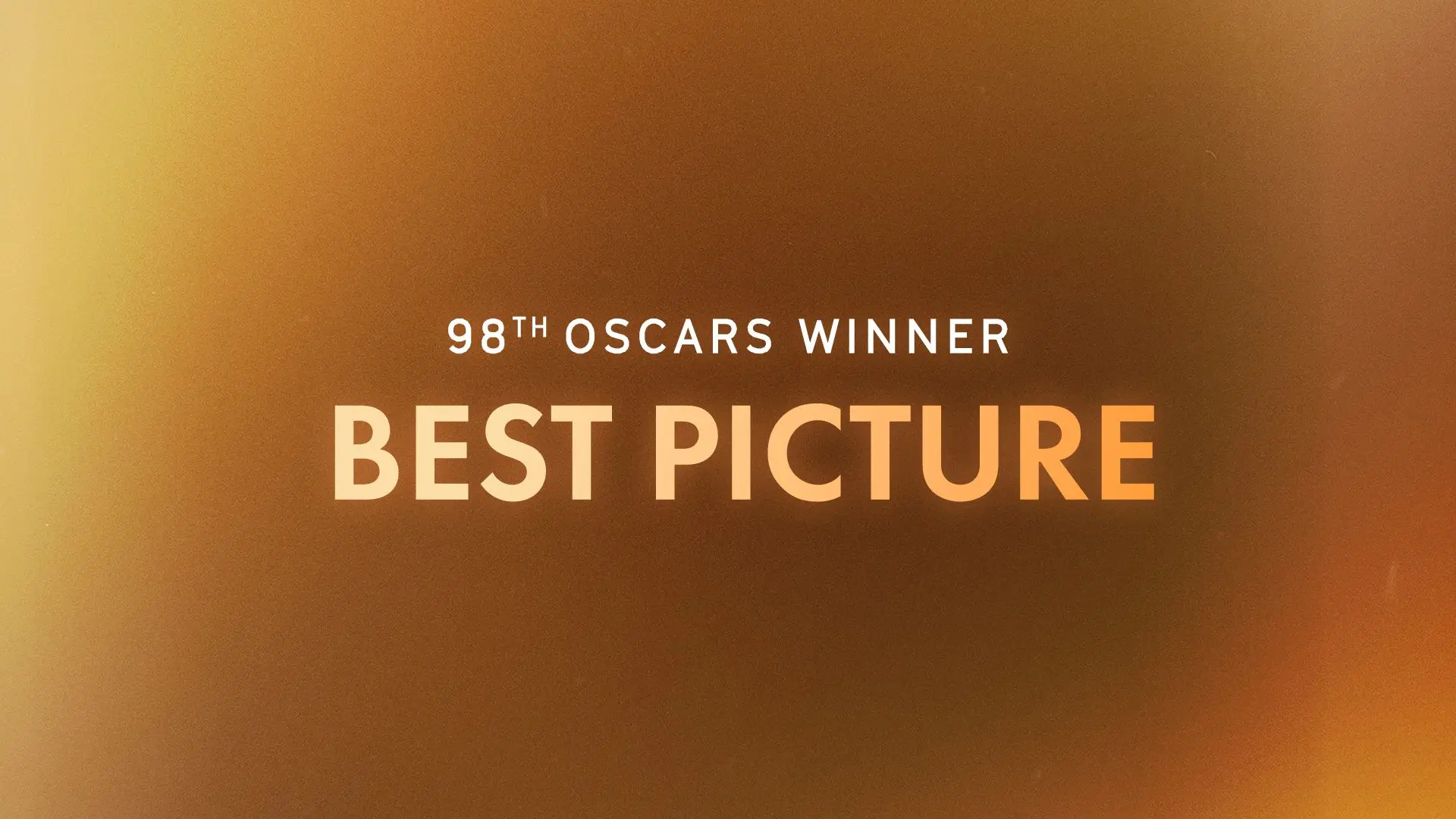 98th Oscars Best Picture Winner