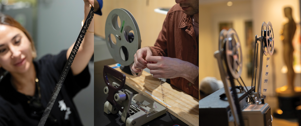 Learn about the brief history and significance of 16mm film through a hands-on experience and a lecture, including fun facts and film examples.