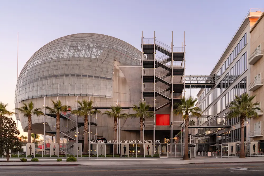 Academy Museum from Fairfax Ave