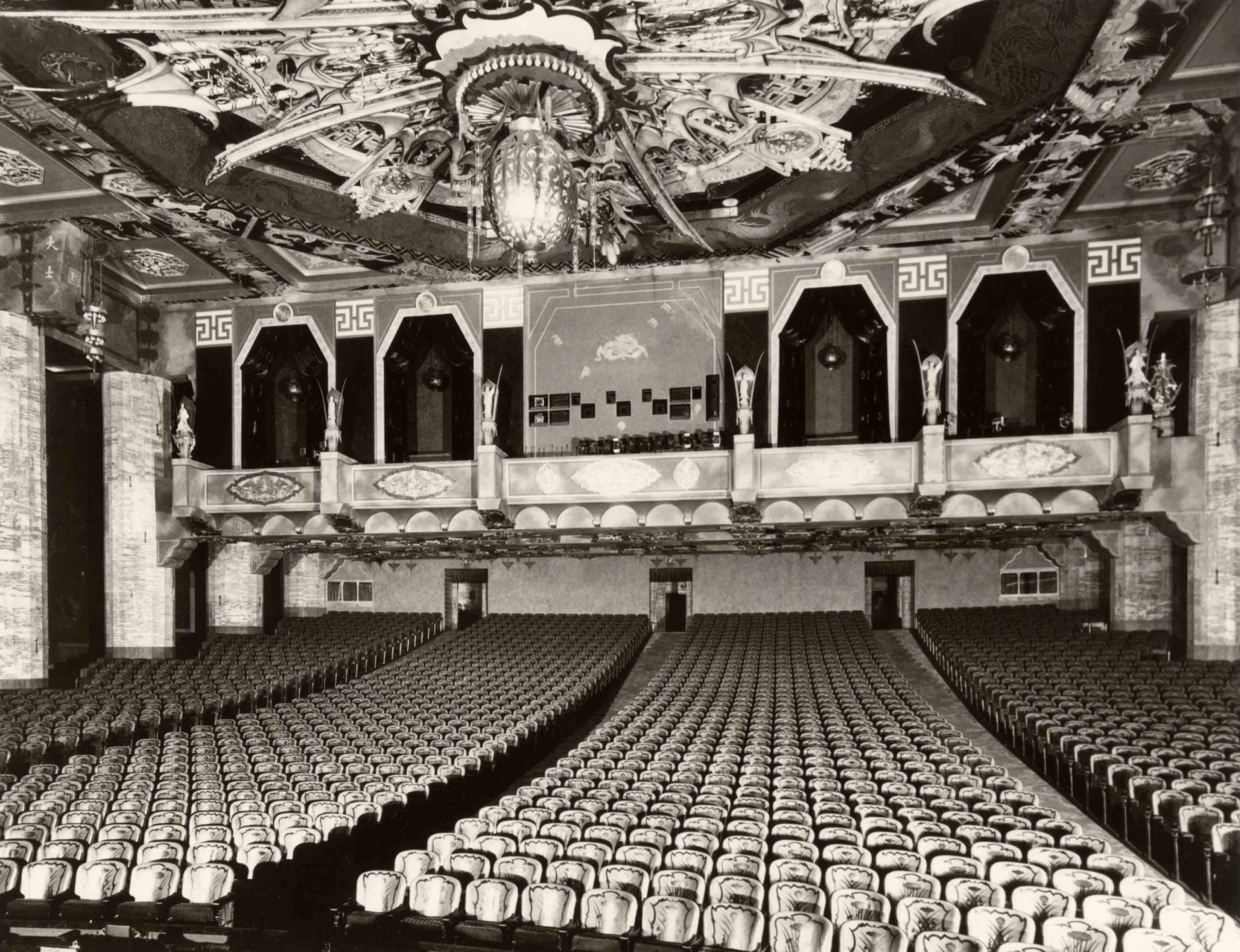 The opulent auditorium inside Grauman's Chinese, 1927  

Courtesy of Core Collection, Margaret Herrick Library, Academy of Motion Picture Arts and Sciences 